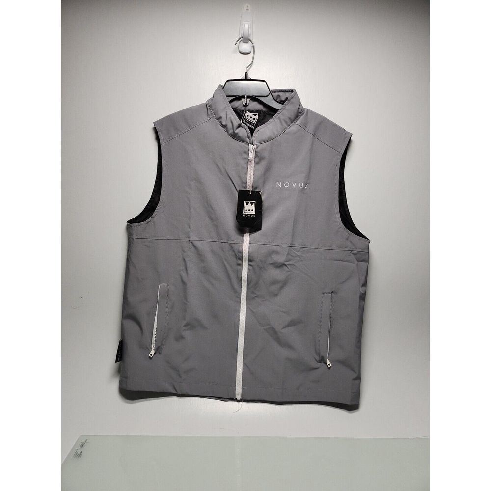 Novus Mens Gray Tech Vest Size Large RK16
